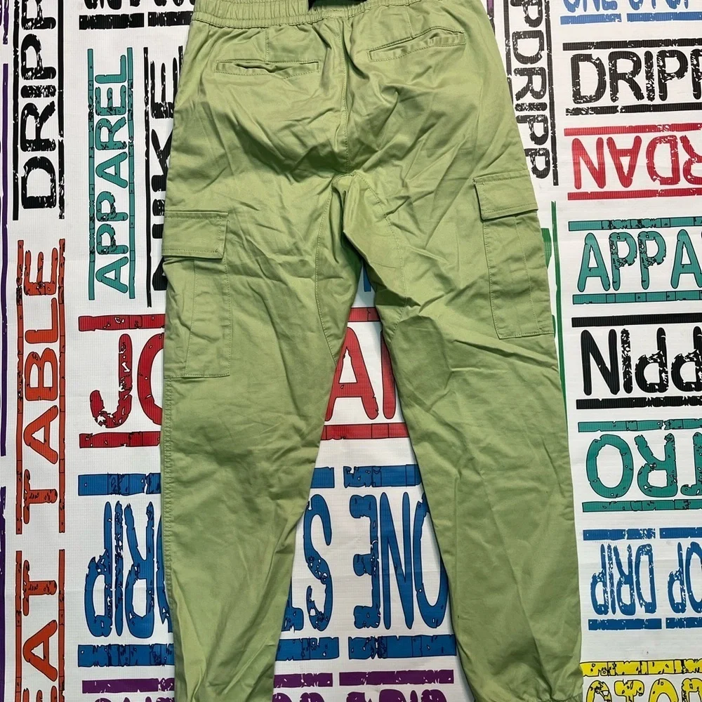 Sz Medium olive cargo joggers